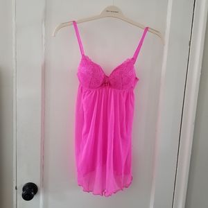 Push up lace babydoll